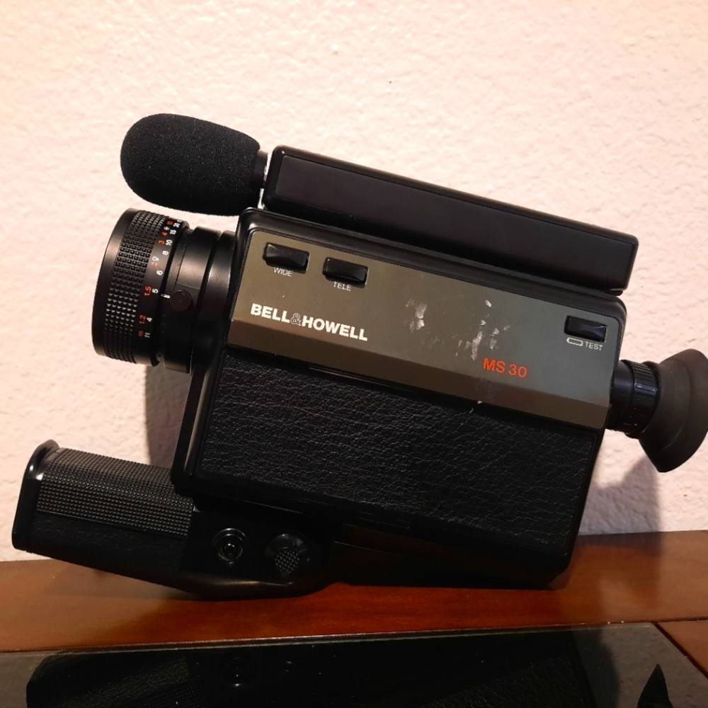bell & howell ms30 xl sound camera (UNTESTED)